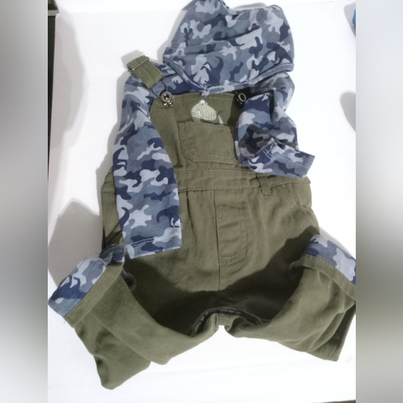 Camo overall set size 3-6 months with bib - Picture 1 of 1